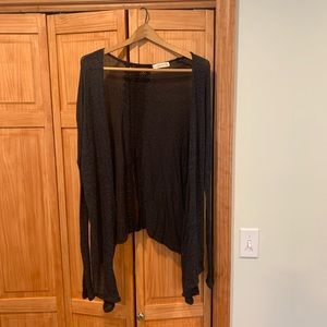 Dark Grey Abercrombie long sleeve shrug